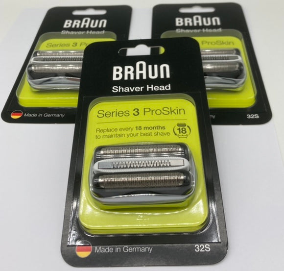 Braun (32S) Series 3, Foil and cutter cassette by 3. Star buy!