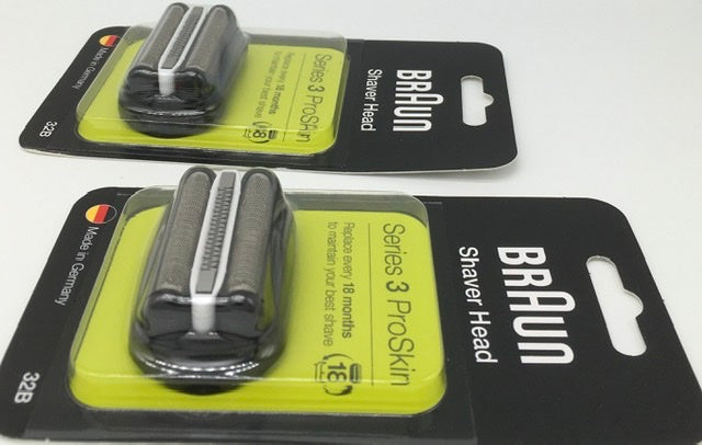 Braun (32B) Series 3, Foil and cutter cassette by 2 – Advantage Shaver  Spares