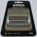 Two Braun Series 9, Foil and cutter cassettes 94M