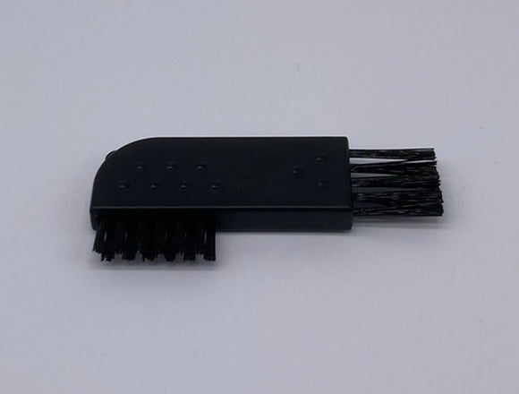 Shaver cleaning brush