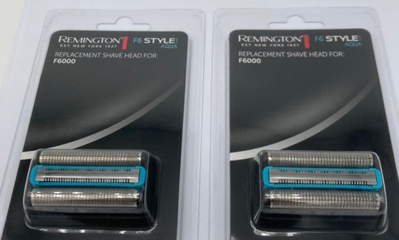REMINGTON FOIL AND CUTTER CASSETTE TO FIT THE F6000, TWO SETS