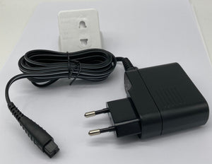 Panasonic charger lead to fit models: ES7101, ES7102, ES7109, ES8101, ES8103, ES8109 complete with UK shaver adaptor.