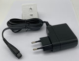 Panasonic charger lead to fit models: ES7101, ES7102, ES7109, ES8101, ES8103, ES8109 complete with UK shaver adaptor.
