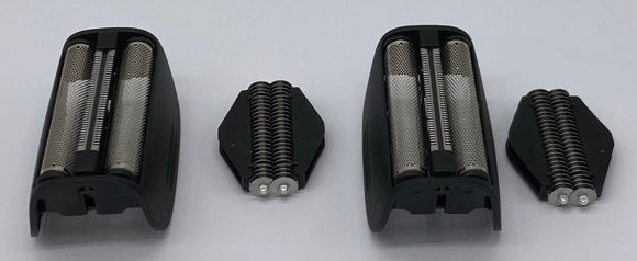 REMINGTON TWO FOIL AND CUTTER SETS TO FIT THE F4002 ( F4 later version only which has separate foil and cutter pieces)