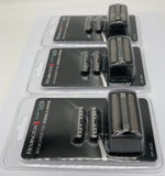 Three sets of Remington Foil and Cutters to fit the Capture Cut shaver range XF8505, XF8705, XF8707