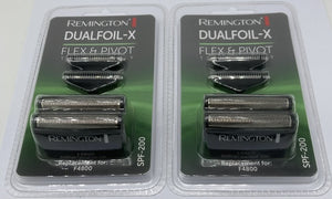 Remington F4800 foil and cutter sets (Two sets) STAR BUY! Also fits F555 & F505 models.