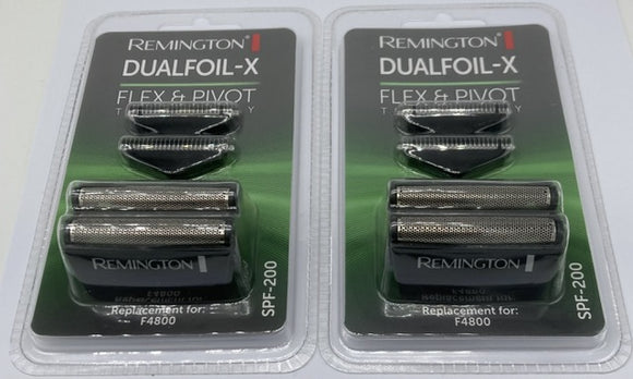 Remington F4800 foil and cutter sets (Two sets) STAR BUY! Also fits F555 & F505 models.