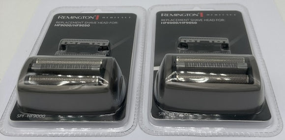 TWO REMINGTON FOIL AND CUTTER SETS TO FIT THE HF9000 AND HF9001 HERITAGE SERIES SHAVER