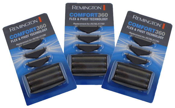 Remington F7790 foil and cutter sets (Three sets.) STAR BUY! Also fits F5790 model