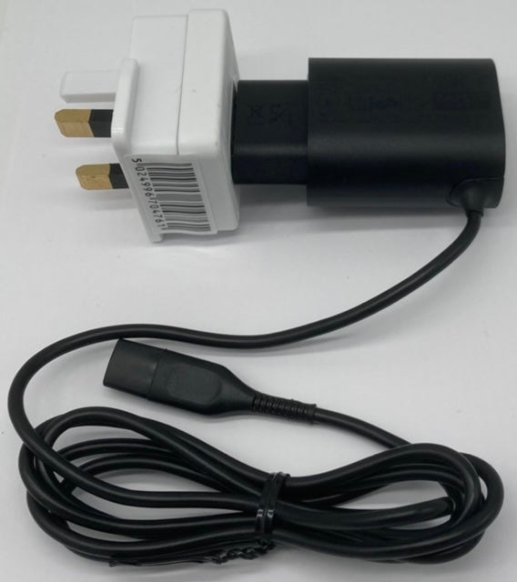 Braun charging lead complete with UK shaver adaptor. (C) – Advantage Shaver  Spares