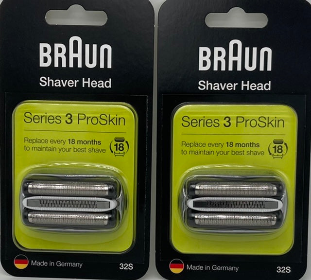 Braun (32S) Series 3, Foil and cutter cassette by 2 Star buy! – Advantage  Shaver Spares