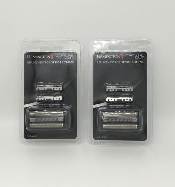 Two sets of Remington Foil and Cutters to fit the Capture Cut shaver range XF8505, XF8705, XF8707