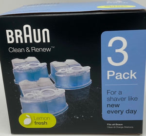 Braun Clean & Renew (3pk)