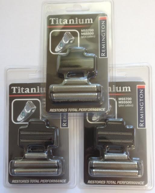 Remington Foil & Cutter Pack set to fit the MS5 range of shaver. (Three sets) STAR BUY!