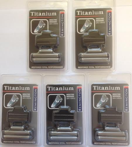 Remington Foil & Cutter Pack set to fit the MS5 range of shaver. (Five sets) STAR BUY!